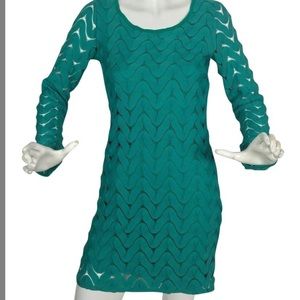 Free People Wild Thing dress. Emerald green.Medium